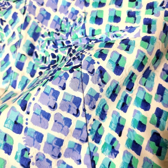 Lilly Pulitzer Kelly Skinny Ankle Pants Size 2 Resort White Pineapple Stretch - Picture 12 of 12